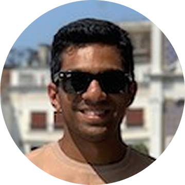 Picture of former intern Rakesh Senthilvelan