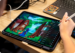 The game designer at work